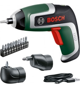 Bosch IXO 7 Akumulatorski odvrtač sa 2 nastavka + 10-delni set bitova