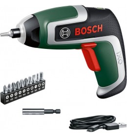 Bosch IXO 7 akumulatorski odvrtač + 10-delni set bitova