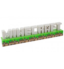 Lampa Minecraft Logo Light