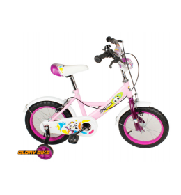 Dečiji bicikl 14" ljubičasto-rozi