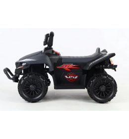 Kvad srednji Super ATV Sport na akumulator crni