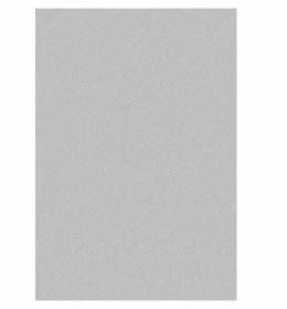 Tepih extra fleece srebrni 80x150cm