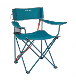 Sklopiva stolica za kampovanje Basic tirkizna 