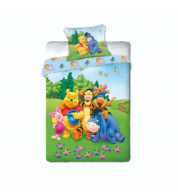 Posteljina za decu Winnie the Pooh 160x200+70x80 cm