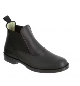 Klasične kožne jahačke cipele Crna 