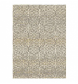 Tepih soft curly sivi 60x110cm