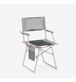 Stolica za kampovanje comfort siva 