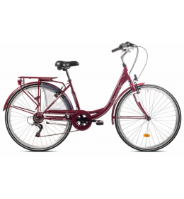 Bicikli City Bike Diana 18in bordo