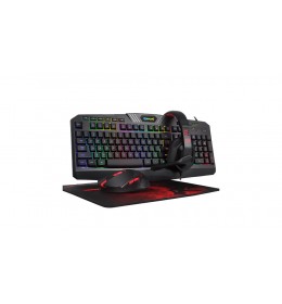 4 in 1 Combo S101-BA-2 Keyboard, Mouse, Headset & Mouse Pad