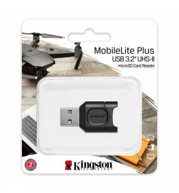 Citac kartica Kingston Card reader, USB 3.2 Gen.1, Micro SD UHS-I and UHS-II, MobileLite Plus micro SD