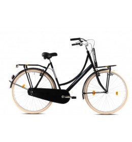 City bike Pelikaan transport 28" crno-krem