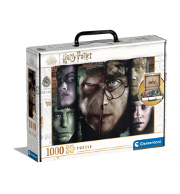 Clementoni slagalica Harry Potter Faces 1000 delova (Case Edition)