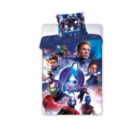 Posteljina za decu Avengers Heroes 160x200+70x80cm