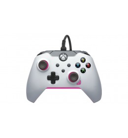 XBOX/PC Wired Controller White Fuse Pink