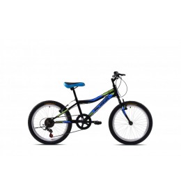 Dečiji bicikl Adria stinger 20 crno-plavi 