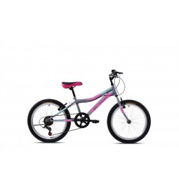 Dečiji bicikl Adria stinger 20 sivo-pink