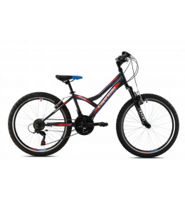 Dečiji bicikl Capriolo 400 FS sivo-crveno 