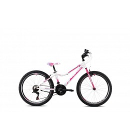 Dečiji bicikl Capriolo Diavolo dx 400 belo-pink