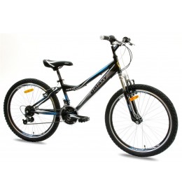 Dečiji bicikl Foster 4.0 24inc 18 crno-plavi