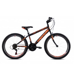 Dečiji bicikl Rapid 24 crno-oranž