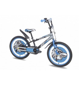 Dečiji bicikl Wolf 20in crna-siva-plava