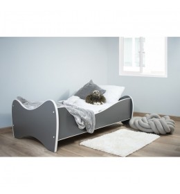Dečiji krevet 160x80 cm middi pastel DARK GRAY