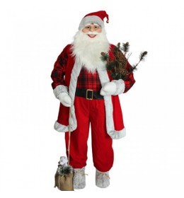 Deda Mraz Deco Santa crveni 150 cm