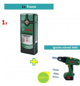 Detektor metala Bosch Truvo + Igračka odvrtač