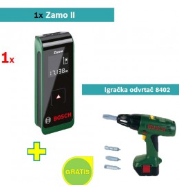 Digitalni laserski daljinomer Zamo II + Igračka odvrtač 8402