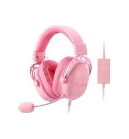 Redragon aurora wired headset pink