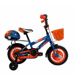 Dečija bicikla 12" Fitness plavo-narandžasta 