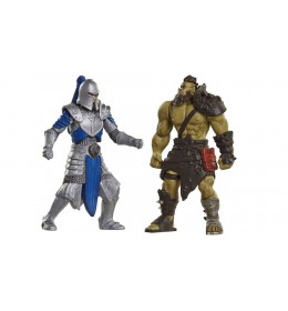 Warcraft Mini Figure 2-Pack Alliance Soldier vs. Horde Warrior 6 cm