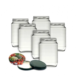 Tegle sa poklopcem 370ml 6/1