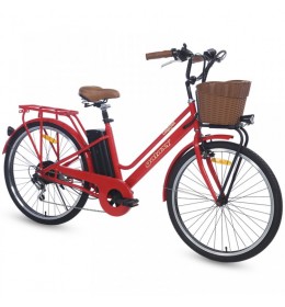 Električni bicikl California crvena 26" in