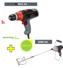 Električni odvijač Skil 6221 AA + Mešač Skil 1608AA 