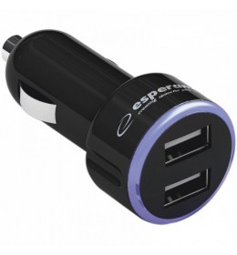 Univerzalni USB auto punjač ESPERANZA EZ107 2x1A