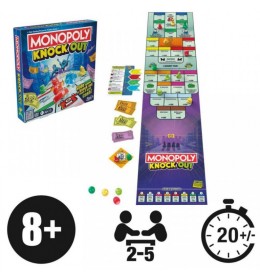 Drustvena igra  Hasbro Monopoly knockout F8995 