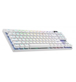 Logitech G PRO X TKL Lightspeed Gaming Keyboard, White, US, BT Tactile