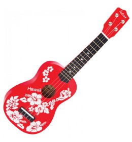 Falcon Ukulele FL15RD Red Flower