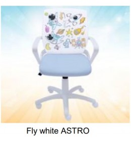 Dečija Stolica Fly White Astro