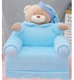 Foteljica za decu Sleeping Bear Blue