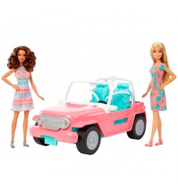 Barbie 2 lutke u automobilu 19876