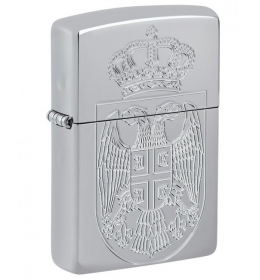 Zippo upaljač grb Srbije Armor