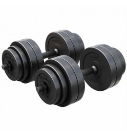 Set od 2 podesive bučice (Ukupno 30 kg)