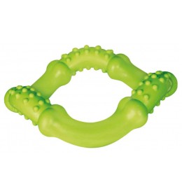  Gumeni prsten igračka za pse 15 cm Zeleni