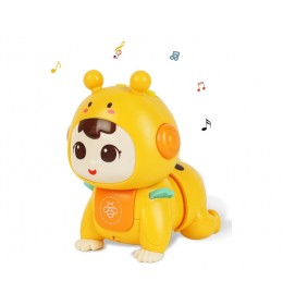 Bbo toys decija igracka bebe koje puze - yellow 18m+