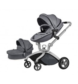 Hot Mom kolica dark grey 2u1 sportsko sediste+korpa 