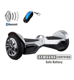 Hoverboard Xplorer Hummer Silver 8”