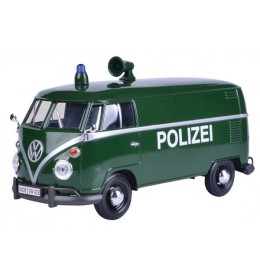 Metalni policijski kombi 1:24 volkswagen 