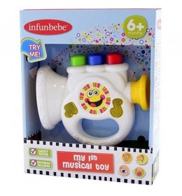 Infunbebe Igračka Truba 6m+ sa zvukom i svetlom